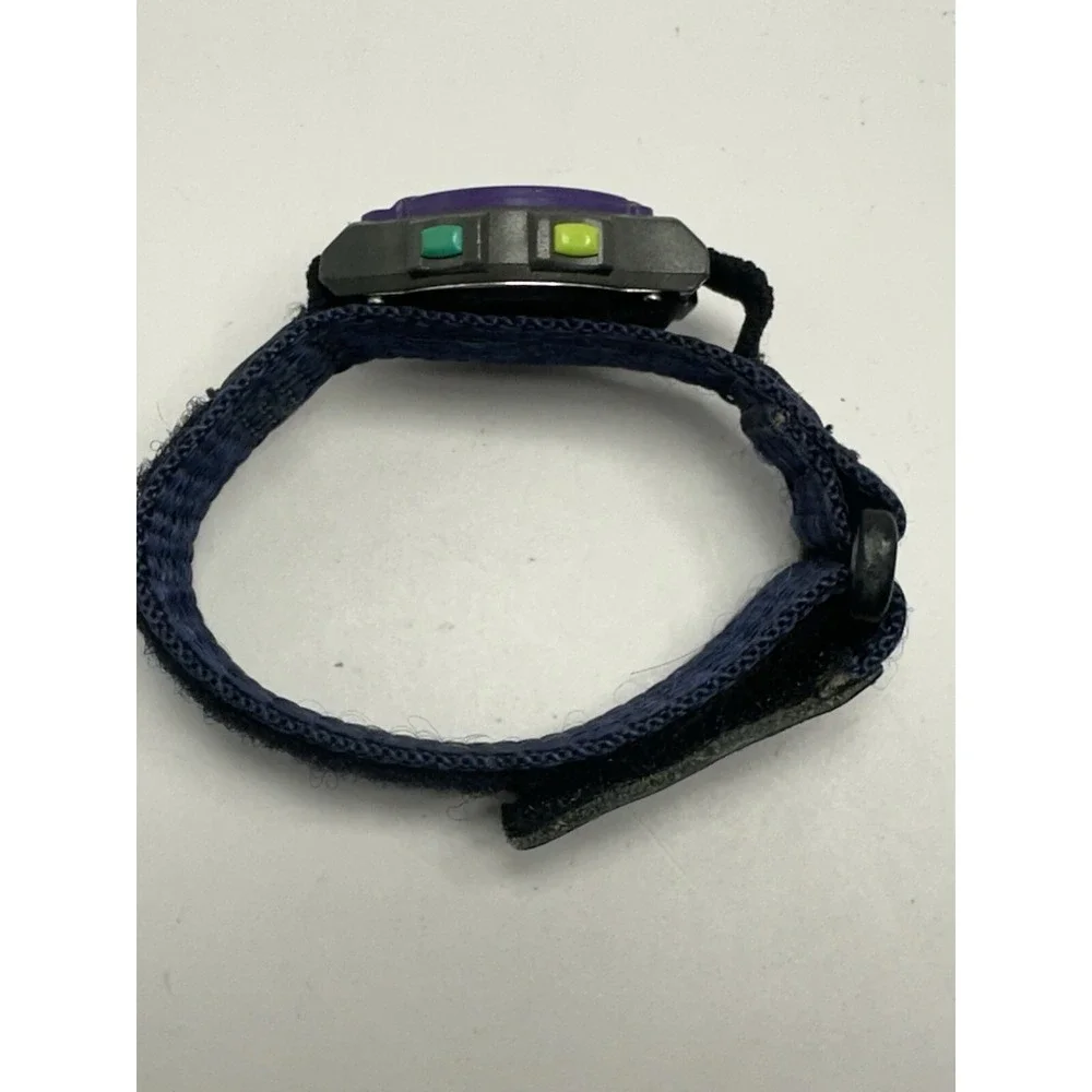 Timex 760 D7 Ladies Watch 1996 90's New Battery 8 Lap Purple Bezel 32MM 7.5